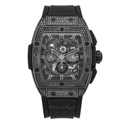 Hublot Spirit of Big Bang All Black Pavé Pave 42mm 